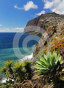 Cliff Cabo Girao at southern coast of Madeira 02