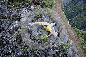 Cliff Climbing in Oregon