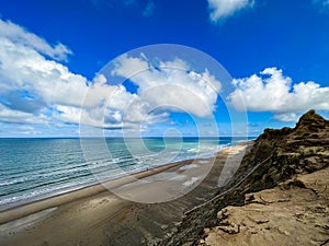 Cliff coast at Lyngby