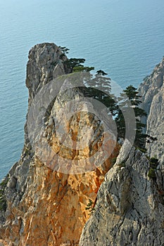 Cliff of Crimea.