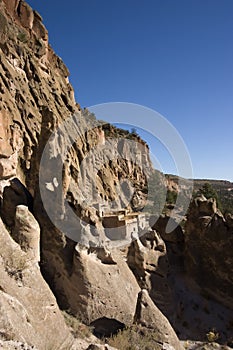 Cliff Dwellings at Bandrlier New Mexico