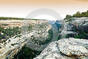 Cliff dwellings in Mesa Verde National Parks, CO, USA