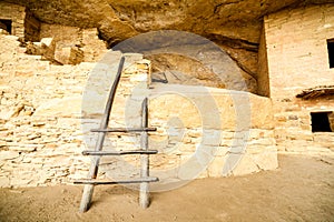 Cliff dwellings in Mesa Verde National Parks, CO, USA