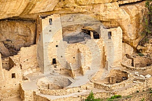 Cliff dwellings in Mesa Verde National Parks, CO, USA