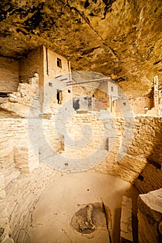 Cliff dwellings in Mesa Verde National Parks, CO, USA