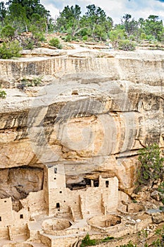 Cliff dwellings in Mesa Verde National Parks, CO, USA