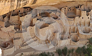 Cliff dwellings in Mesa Verde National Parks, Colorado, USA