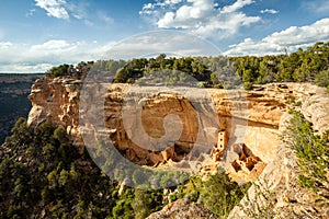 Cliff dwellings in Mesa Verde National Parks, USA photo