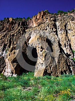 Cliff Dwellings in New Mexico