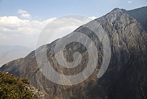 Cliff Face in Tiger Leaping Gorge