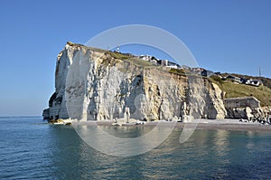 Cliff of FÃ©camp in France