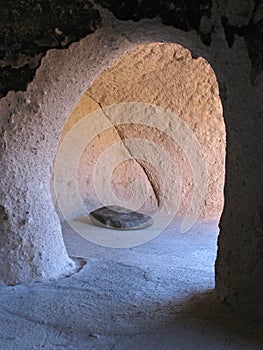 Cliff house interior