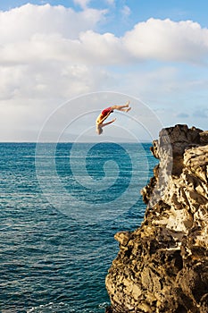 Cliff Jumping