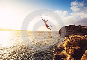 Cliff Jumping