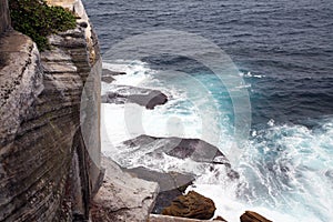 Cliff near the sea