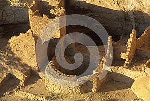 The Cliff Palace at Anasazi Indian ruins, Mesa Verde, CO