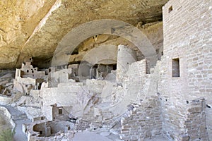 Cliff Palace Dwelling at Mesa Verde National Park