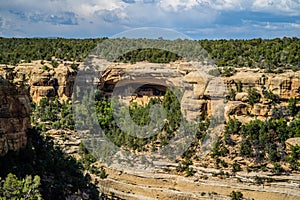 The Cliff Palace in Mesa Verde National Park, Colorado