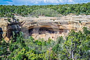 The Cliff Palace in Mesa Verde National Park, Colorado