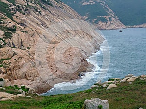 Cliff at Po Toi Island