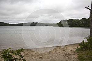 Cliff Pond in Nickerson State Park on Cape Cod