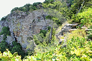 Cliff seen from Cameron Bluff Overlook