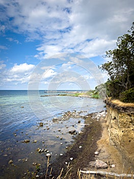 the cliff in Timmendorf on the island of Poel