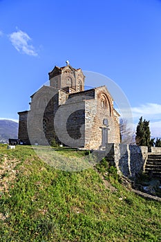 Cliff-top church of Saint Joan at Kaneo or St. Jovan Kaneo