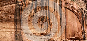 Cliff Wall in Long Canyon on the Burr Trail photo