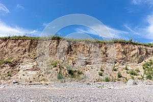 Cliffed coast in SchÃÂ¶nhagen photo