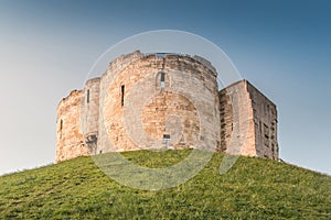 Clifford's Tower in York, UK