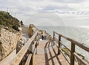 Cliffs Acantilados Rincon de la Victoria Costa del sol