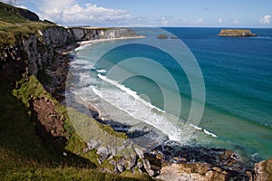 Cliffs along the Northern Coast Ireland