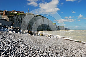 Cliffs in Ault, France