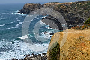 Cliffs and beaches at the Costa Vicentina Natural Park, Southwestern Portugal