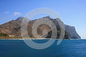 Cliffs in Canary Islands