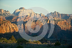 Cliffs and canyons, Zion National Park