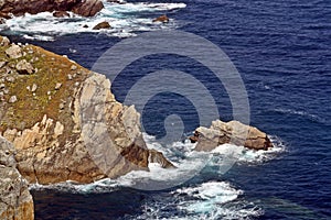 Cliffs of Cape Penas.