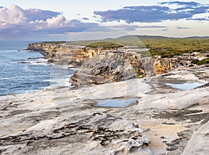 Cliffs in Cape Solander near Sydney