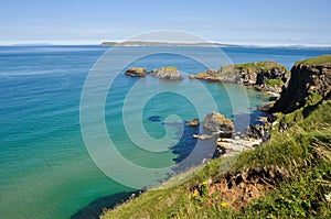 Cliffs at Carrick A Rede, Northern Ireland photo