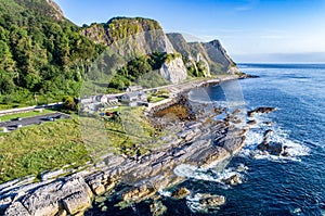 Cliffs and Causeway Coastal Route, Northern Ireland, UK