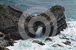 Cliffs at the Costa Vicentina Natural Park, Southwestern Portugal