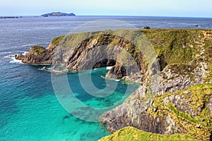 Cliffs of Dingle in Ireland.