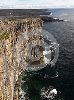 Cliffs at Dun Angus