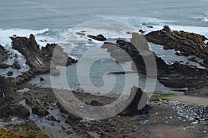 Cliffs and dunes at the Costa Vicentina Natural Park, Southwestern Portugal