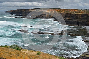 Cliffs and dunes at the Costa Vicentina Natural Park, Southwestern Portugal