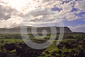 Cliffs of Easter Island