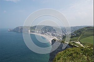 The cliffs of etretat