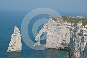 The cliffs of etretat