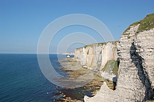 The cliffs of etretat